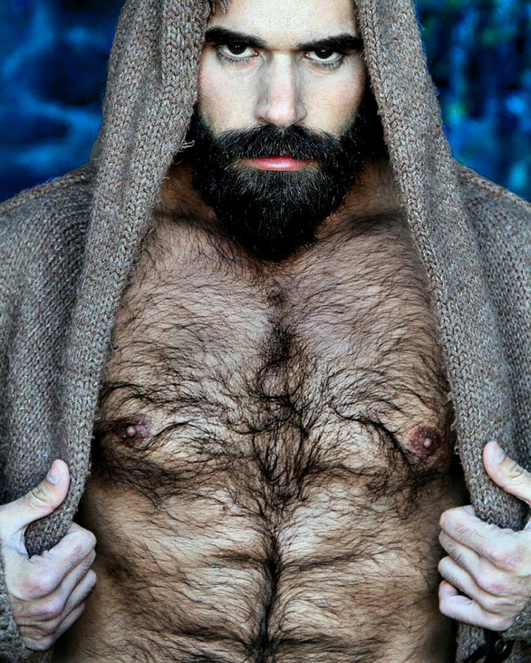 HoodyMEN project - strong male art photography, Bearphotographer