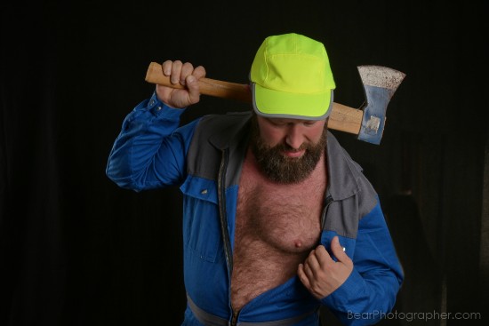 WorkerMEN project - strong male art photographyy, Bearphotographer